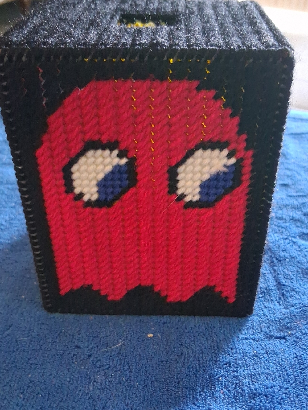 PacMan Tissue Box Cover - Picture 4 of 5